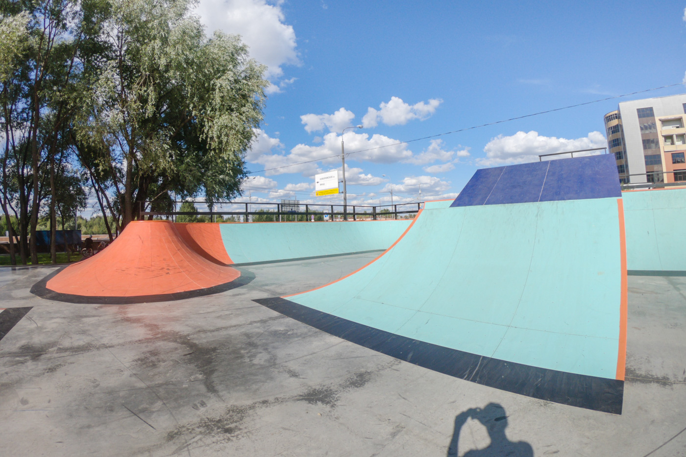 Скейт-парк в Крылатском